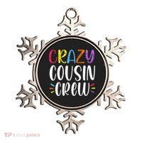 Crazy Cousin Crew Gift Ornament thumb 0