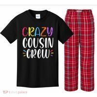 Crazy Cousin Crew Gift Kids Plaid Pajama Set thumb 0