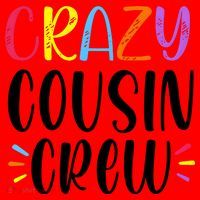 Crazy Cousin Crew Gift Santa Hat thumb 1