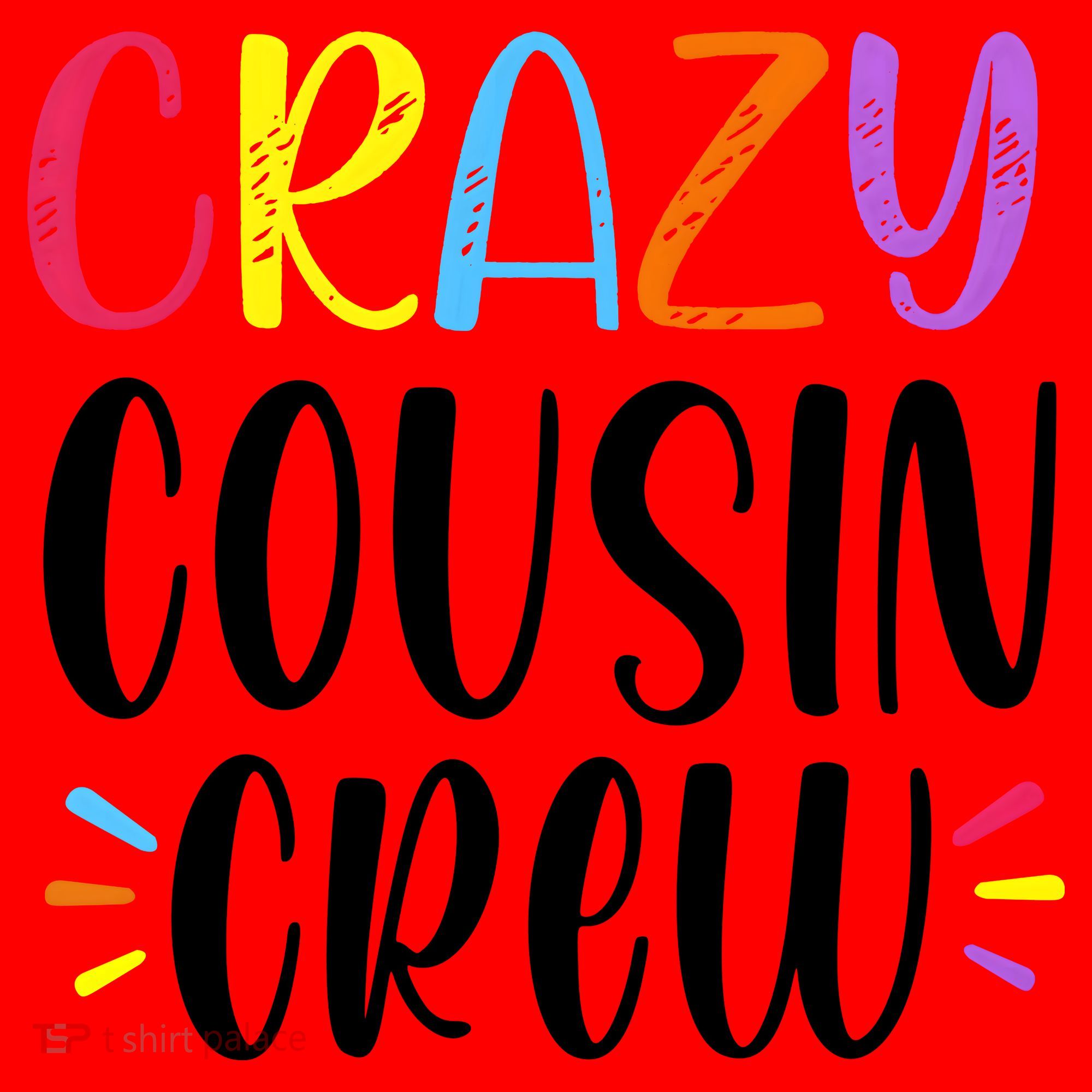 Crazy Cousin Crew Gift Santa Hat