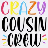 Crazy Cousin Crew Gift Garment-Dyed Sweatshirt thumb 2