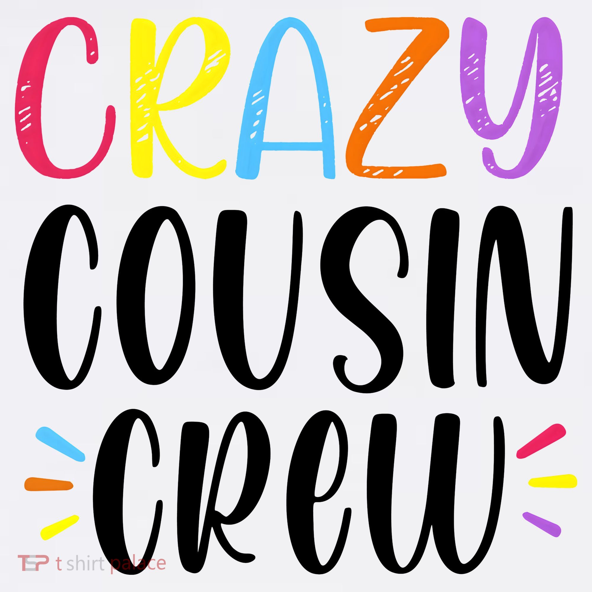 Crazy Cousin Crew Gift Garment-Dyed Sweatshirt