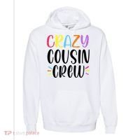 Crazy Cousin Crew Gift Comfort Colors Garment-Dyed Hooded Sweatshirt thumb 0