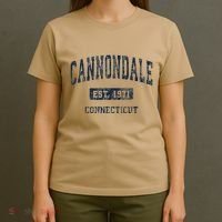 Cannondale Connecticut Ct Vintage Athletic Sports T-Shirt thumb 4