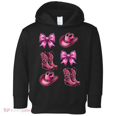 Coquette Cowgirl Toddler Hoodie