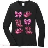 Coquette Cowgirl Women's Long Sleeve Shirt thumb 0