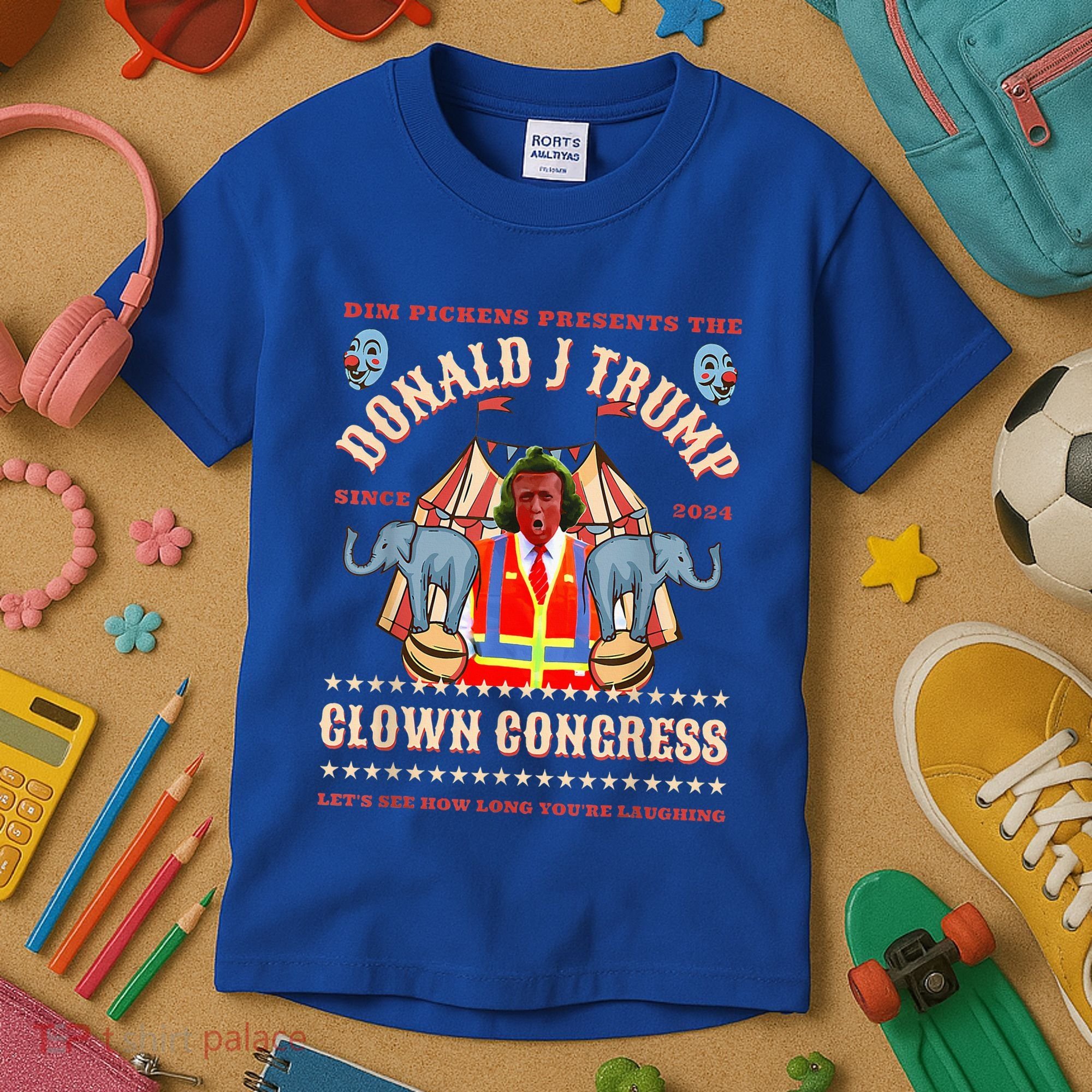 Clown Congress Circus Cabinet Trump Insane Cabinet Picks Kids T-Shirt