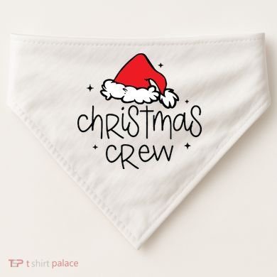 Christmas Crew USA-Made Doggie Bandana
