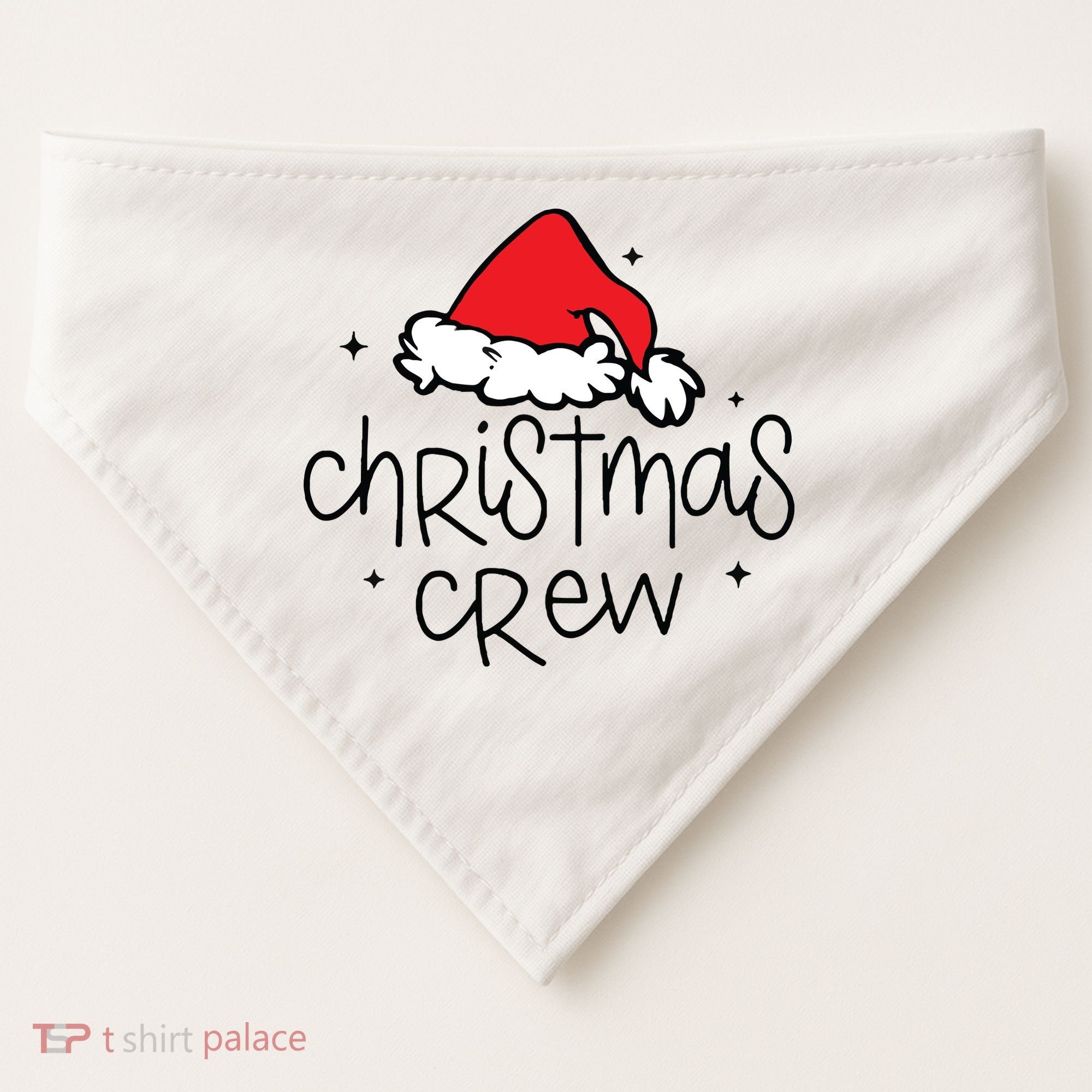 Christmas Crew USA-Made Doggie Bandana