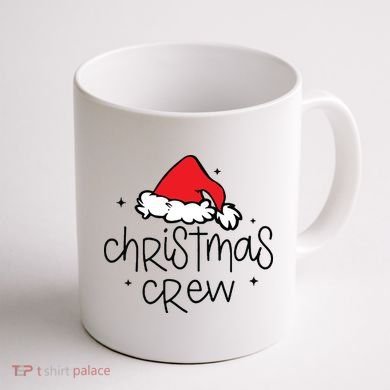 Christmas Crew Coffee Mug back