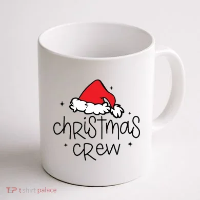 Christmas Crew Coffee Mug back