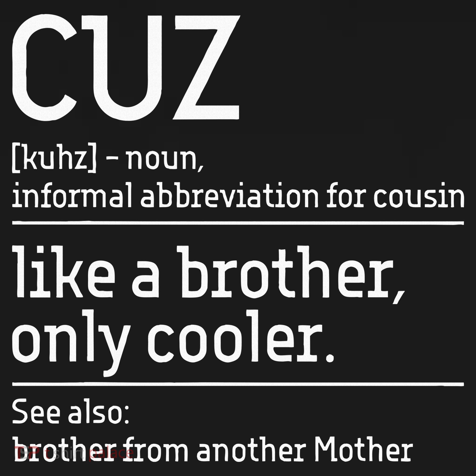 Cuz Cousin Cousins Matching Family Member Childhood Hoodie