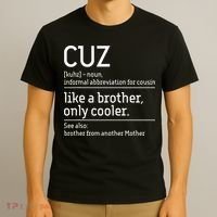 Cuz Cousin Cousins Matching Family Member Childhood T-Shirt thumb 3