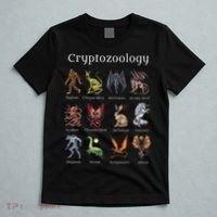 Cryptozoology Cryptid Creatures Fantasy Mythical Monsters T-Shirt thumb 5