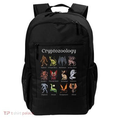 Cryptozoology Cryptid Creatures Fantasy Mythical Monsters Backpack