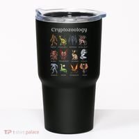 Cryptozoology Cryptid Creatures Fantasy Mythical Monsters Tumbler thumb 0