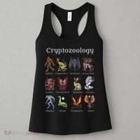 Cryptozoology Cryptid Creatures Fantasy Mythical Monsters Women's Tank Top thumb 3