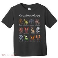 Cryptozoology Cryptid Creatures Fantasy Mythical Monsters Toddler T-Shirt thumb 0