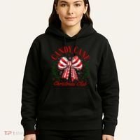 Candy Cane Christmas Club Merry Christmas Hoodie thumb 5