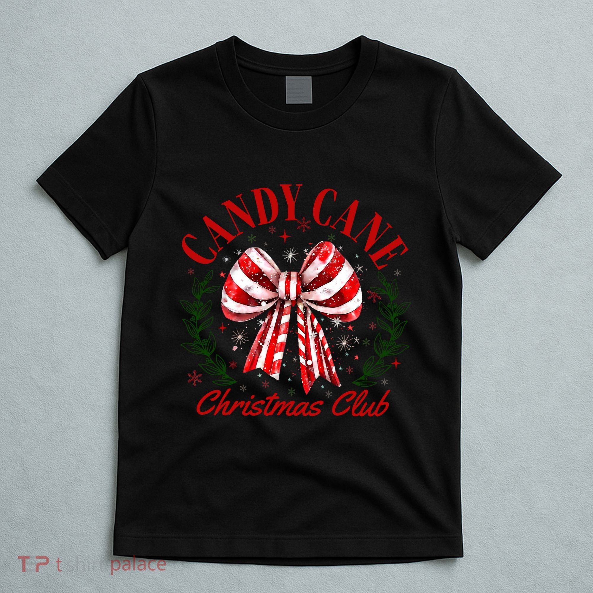 Candy Cane Christmas Club Merry Christmas T-Shirt