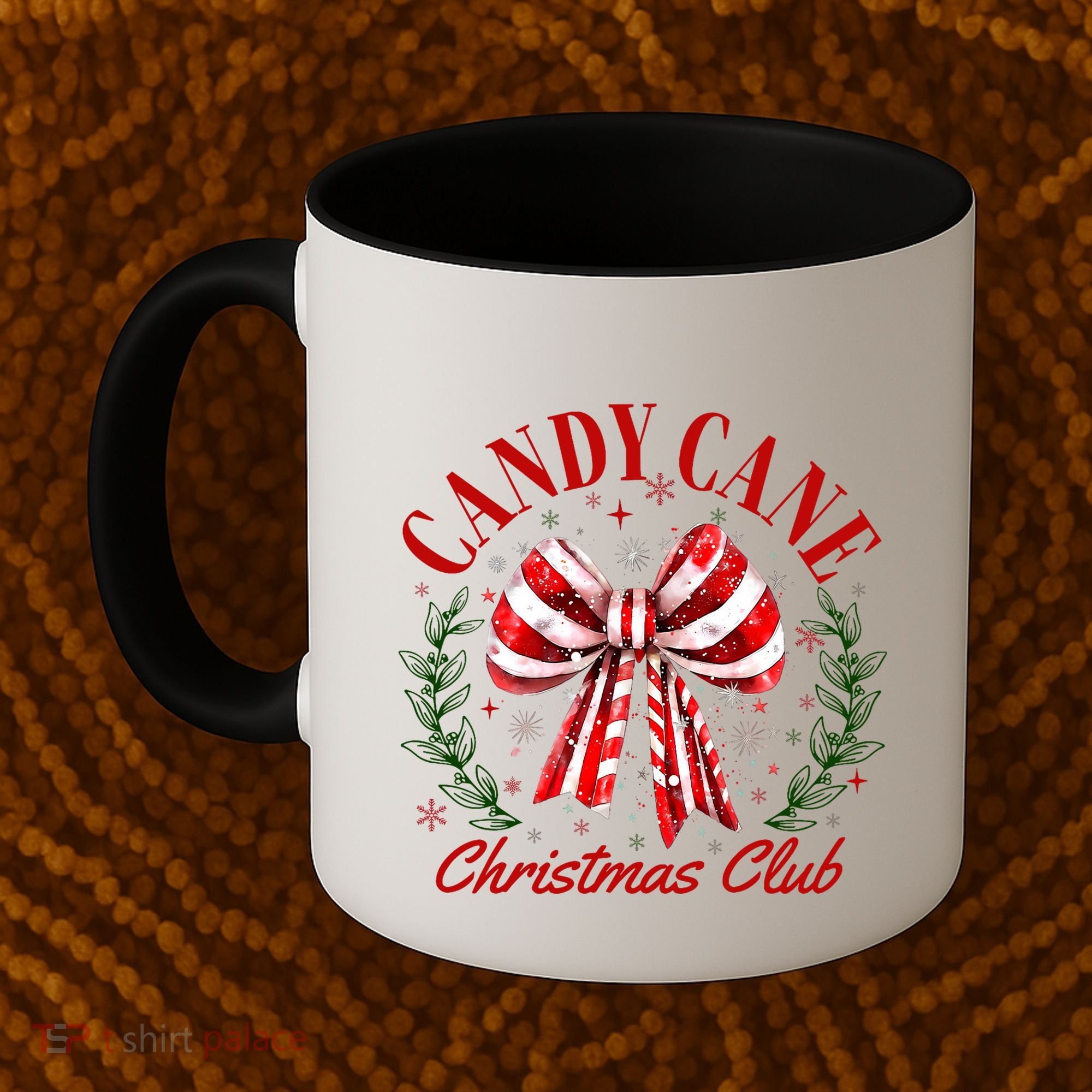 Candy Cane Christmas Club Merry Christmas Coffee Mug