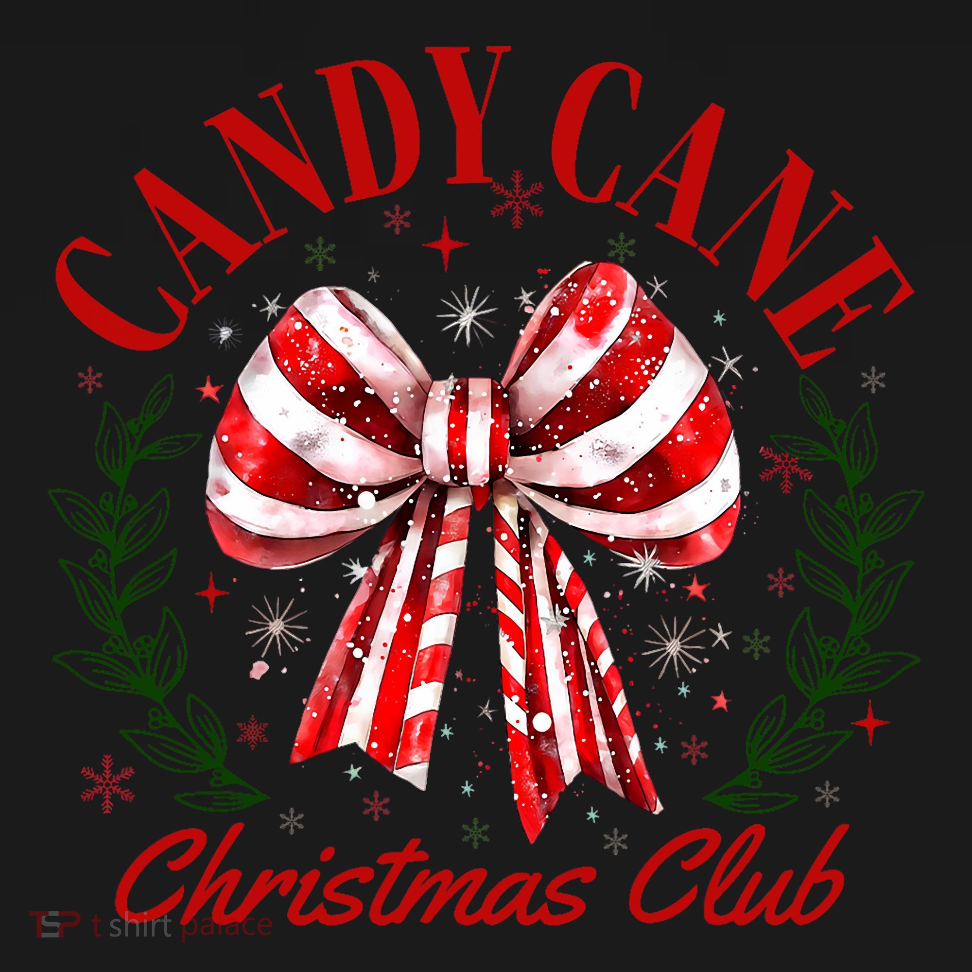 Candy Cane Christmas Club Merry Christmas Women's Tank Top
