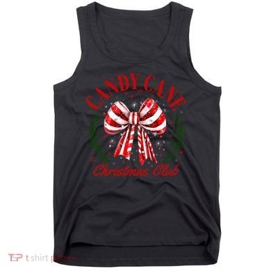 Candy Cane Christmas Club Merry Christmas Tank Top