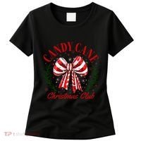 Candy Cane Christmas Club Merry Christmas Women's T-Shirt thumb 0