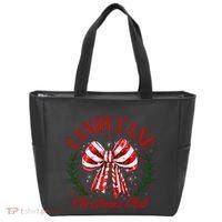 Candy Cane Christmas Club Merry Christmas Tote Bag thumb 0