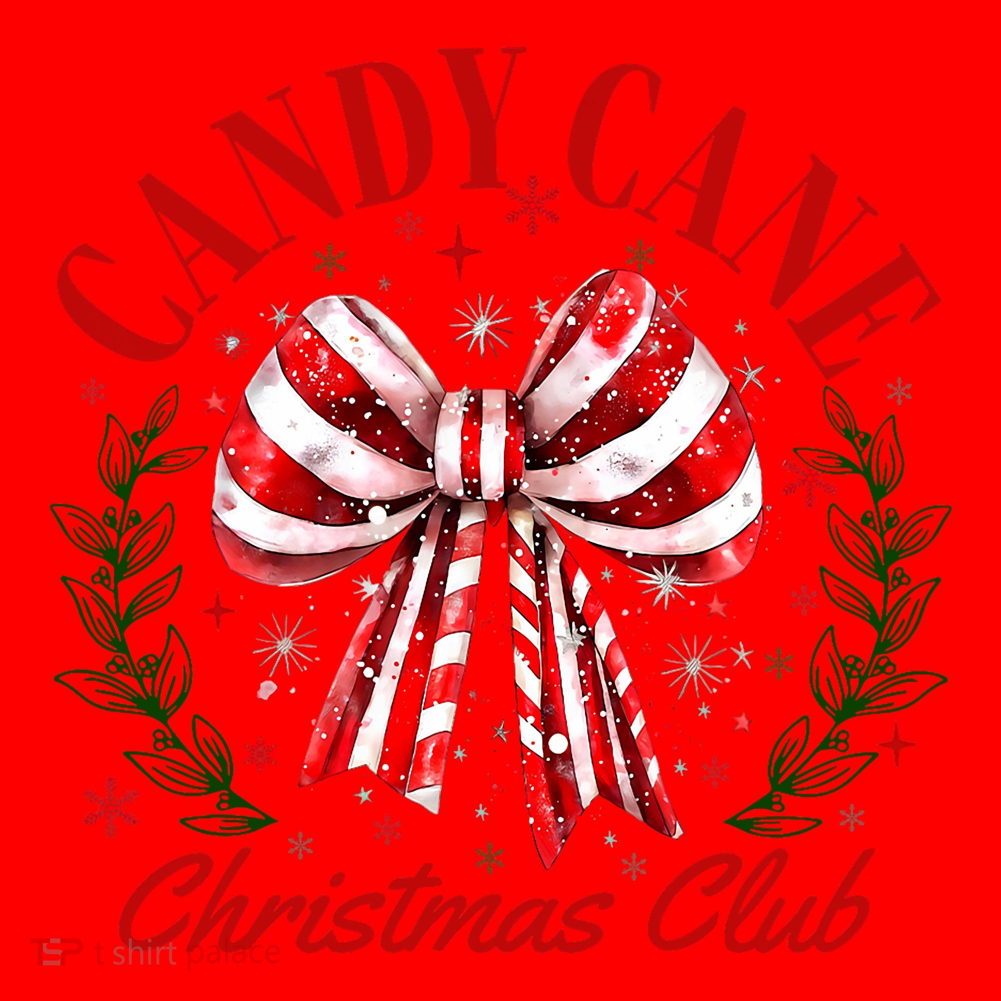 Candy Cane Christmas Club Merry Christmas Santa Hat
