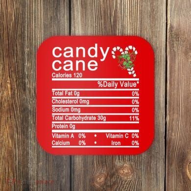 Candy Cane Coaster