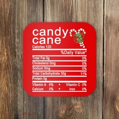 Candy Cane Coaster