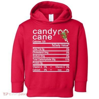 Candy Cane Toddler Hoodie