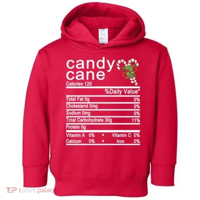 Candy Cane Toddler Hoodie