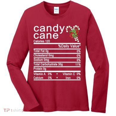 Candy Cane Women's Long Sleeve Shirt