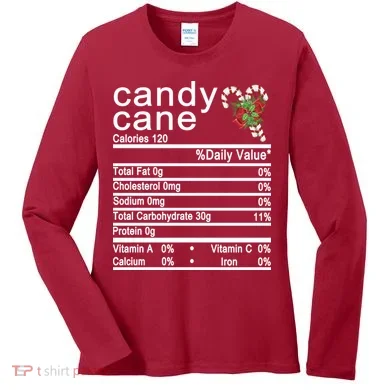 Candy Cane Women's Long Sleeve Shirt