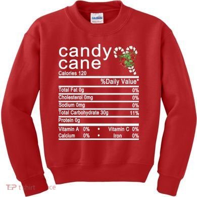 Candy Cane Kids Sweatshirt