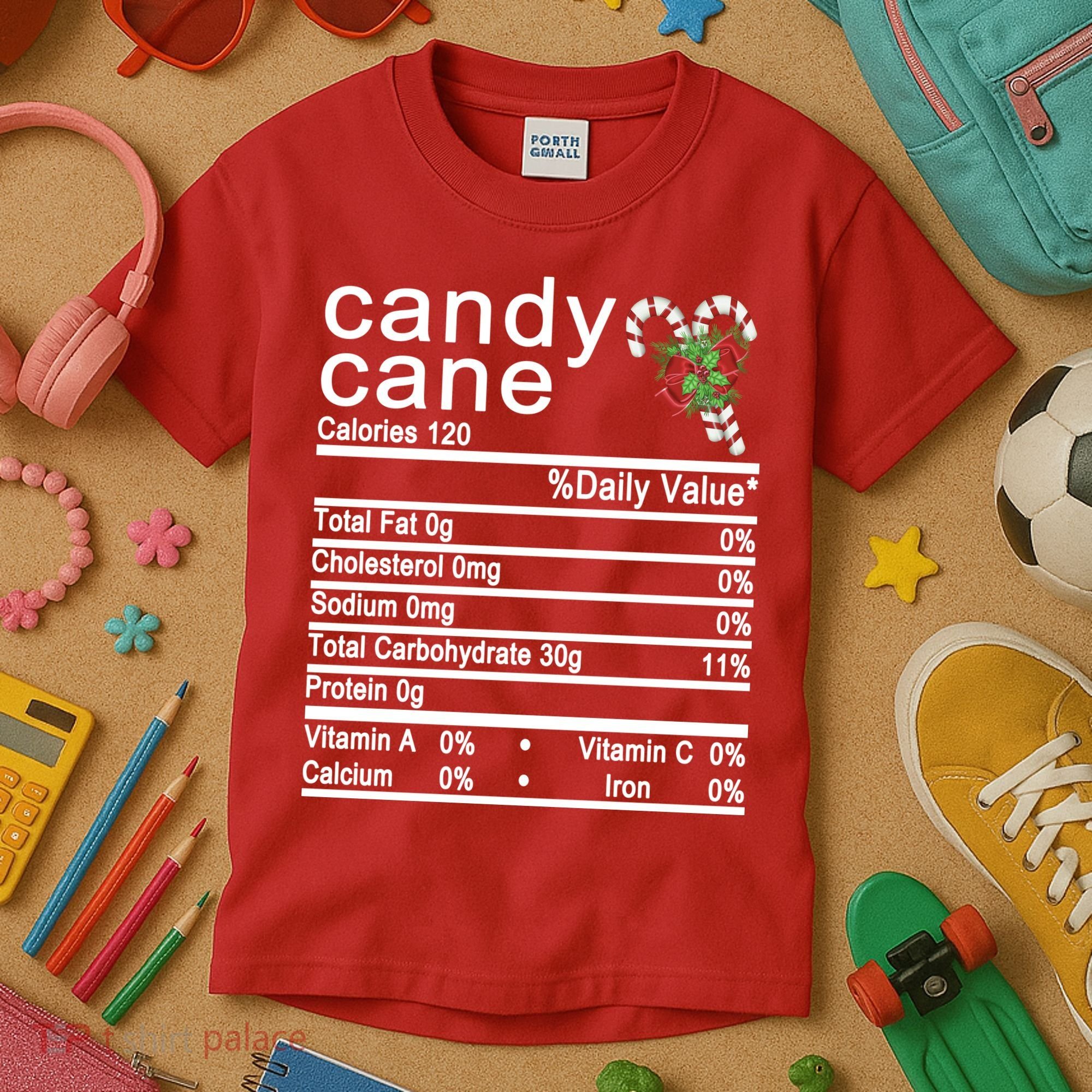 Candy Cane Kids T-Shirt