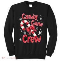 Candy Cane Crew Merry Christmas Xmas Santa Pajamas Holiday Sweatshirt thumb 0