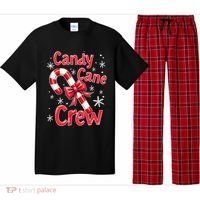 Candy Cane Crew Merry Christmas Xmas Santa Pajamas Holiday Pajama Set thumb 0