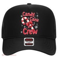 Candy Cane Crew Merry Christmas Xmas Santa Pajamas Holiday Hat thumb 0