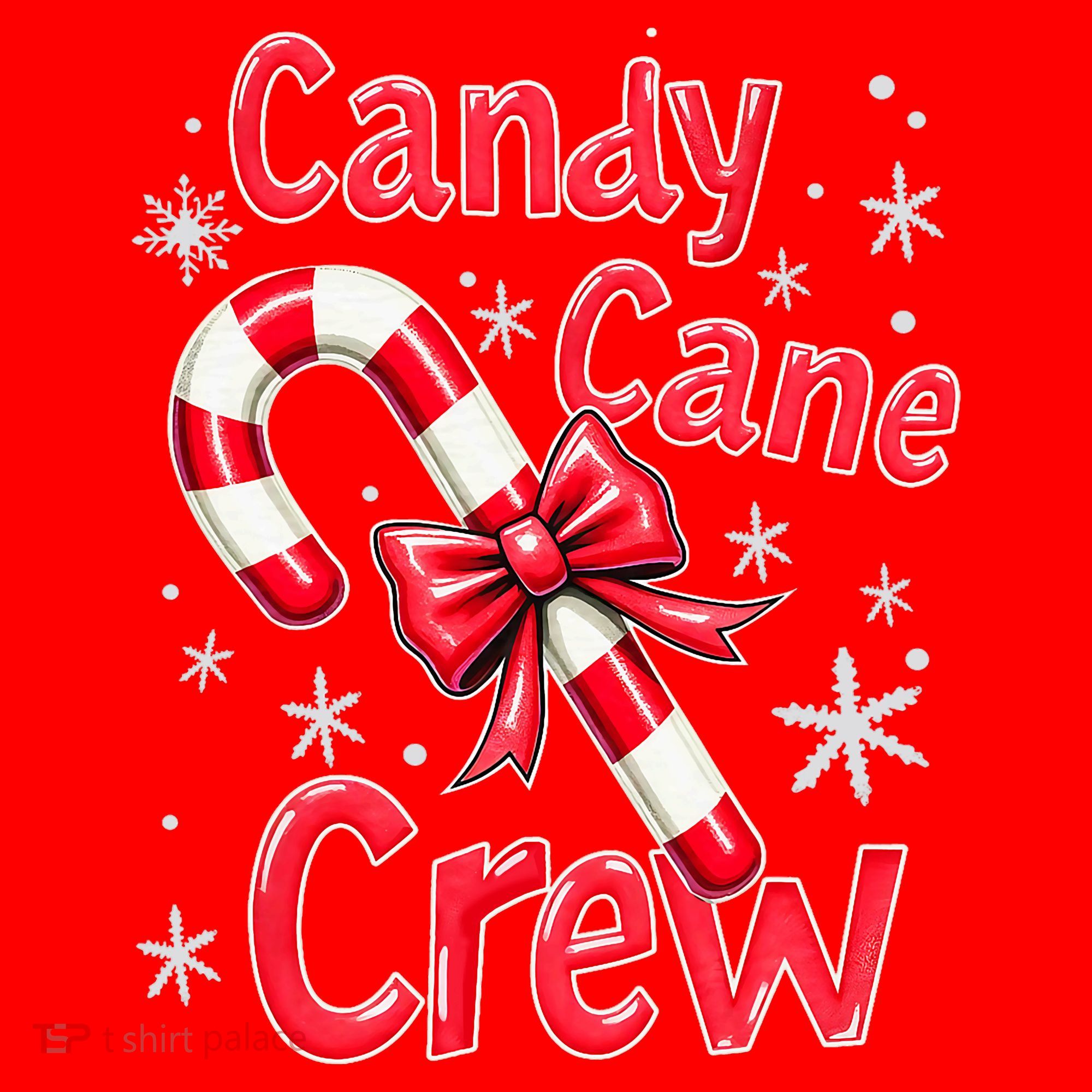 Candy Cane Crew Merry Christmas Xmas Santa Pajamas Holiday Santa Hat