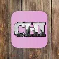 Chi Chicago City Skyline Of Downtown Chicago Illinois Coaster thumb 0