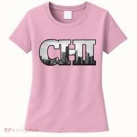 Chi Chicago City Skyline Of Downtown Chicago Illinois Women's T-Shirt thumb 0