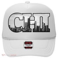 Chi Chicago City Skyline Of Downtown Chicago Illinois Hat thumb 0