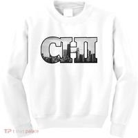 Chi Chicago City Skyline Of Downtown Chicago Illinois Kids Sweatshirt thumb 0