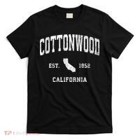 Cottonwood California Ca Vintage Athletic T-Shirt thumb 0