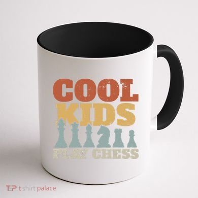 Chess Chessmen Chessboxing Gift For Cool Kids Coffee Mug back