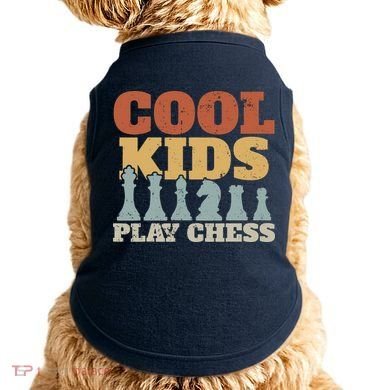Chess Chessmen Chessboxing Gift For Cool Kids Doggie Tank