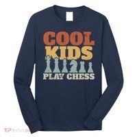 Chess Chessmen Chessboxing Gift For Cool Kids Long Sleeve Shirt thumb 0